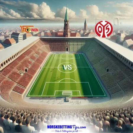 Union Berlin mot FSV Mainz 05 10-01-2026 oddstips og analyse