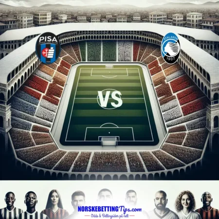 Pisa mot Atalanta 16-01-2026 oddstips og analyse