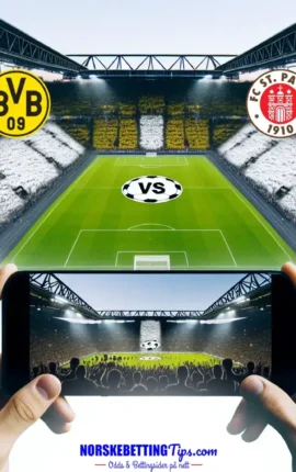 Borussia Dortmund mot FC St. Pauli 17-01-2026 oddstips og analyse