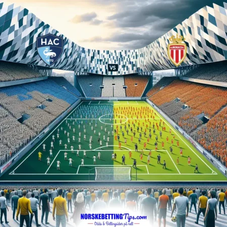 Le Havre mot Monaco 24-01-2026 oddstips og analyse