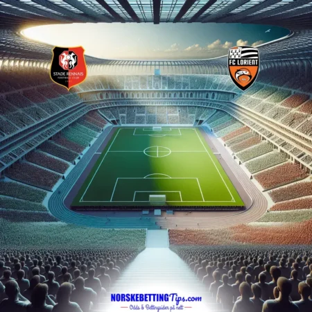 Rennes mot Lorient 24-01-2026 oddstips og analyse