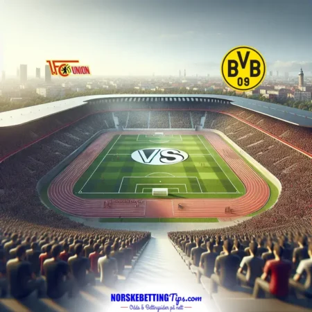 Union Berlin mot Borussia Dortmund 24-01-2026 oddstips og analyse
