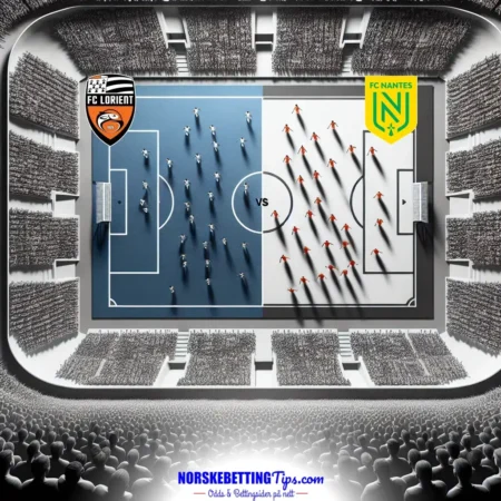 Lorient mot Nantes 31-01-2026 oddstips og analyse