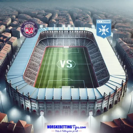 Toulouse mot Auxerre 01-02-2026 oddstips og analyse