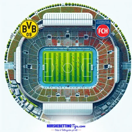 Borussia Dortmund mot 1. FC Heidenheim 01-02-2026 oddstips og analyse