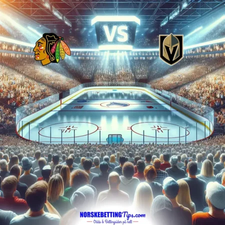 Chicago Blackhawks mot Vegas Golden Knights 05-01-2026 oddstips og analyse