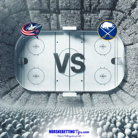 Columbus Blue Jackets mot Buffalo Sabres 03-01-2026 oddstips og analyse