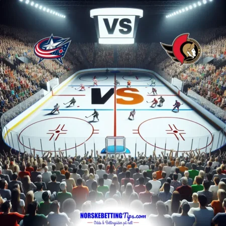 Columbus Blue Jackets mot Ottawa Senators 21-01-2026 oddstips og analyse