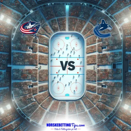 Columbus Blue Jackets mot Vancouver Canucks 16-01-2026 oddstips og analyse