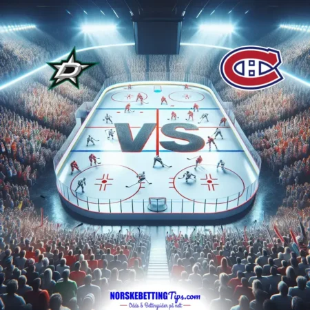 Dallas Stars mot Montreal Canadiens 04-01-2026 oddstips og analyse
