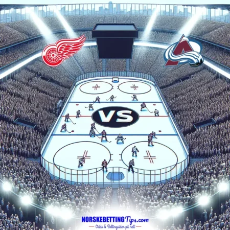 Detroit Red Wings mot Colorado Avalanche 31-01-2026 oddstips og analyse