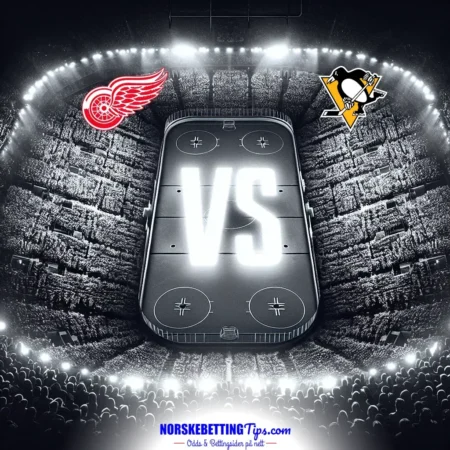 Detroit Red Wings mot Pittsburgh Penguins 03-01-2026 oddstips og analyse