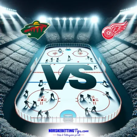 Minnesota Wild mot Detroit Red Wings 23-01-2026 oddstips og analyse