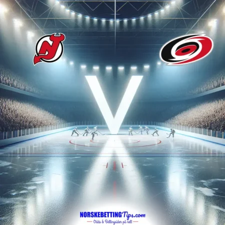 New Jersey Devils mot Carolina Hurricanes 05-01-2026 oddstips og analyse
