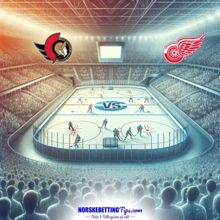 Ottawa Senators mot Detroit Red Wings 06-01-2026 oddstips og analyse