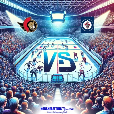 Ottawa Senators mot Winnipeg Jets 04-01-2026 oddstips og analyse