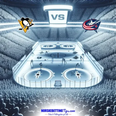 Pittsburgh Penguins mot Columbus Blue Jackets 18-01-2026 oddstips og analyse