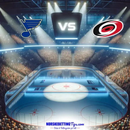 St. Louis Blues mot Carolina Hurricanes 14-01-2026 oddstips og analyse