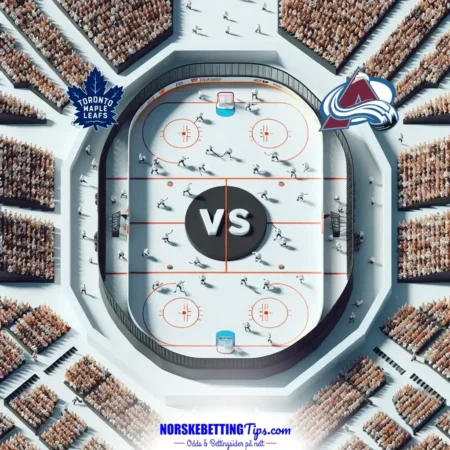 Toronto Maple Leafs mot Colorado Avalanche 25-01-2026 oddstips og analyse