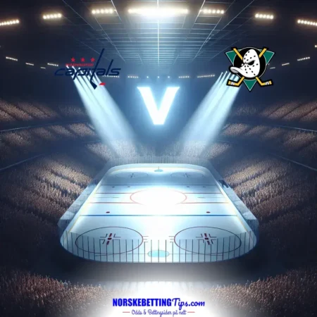 Washington Capitals mot Anaheim Ducks 06-01-2026 oddstips og analyse