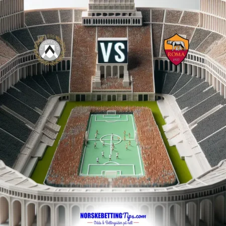 Udinese mot AS Roma 02-02-2026 oddstips og analyse