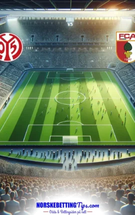 FSV Mainz 05 mot FC Augsburg 07-02-2026 oddstips og analyse