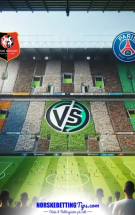 Rennes mot Paris Saint Germain 13-02-2026 oddstips og analyse