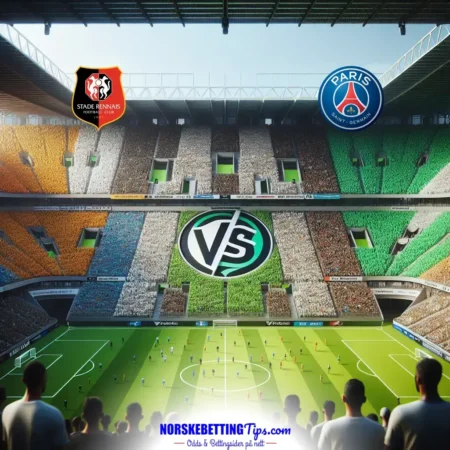 Rennes mot Paris Saint Germain 13-02-2026 oddstips og analyse