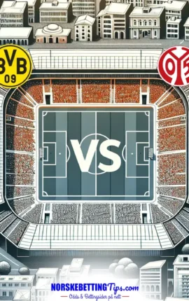 Borussia Dortmund mot FSV Mainz 05 13-02-2026 oddstips og analyse