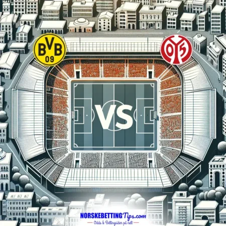 Borussia Dortmund mot FSV Mainz 05 13-02-2026 oddstips og analyse