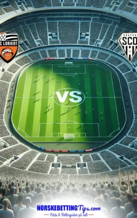 Lorient mot Angers 15-02-2026 oddstips og analyse