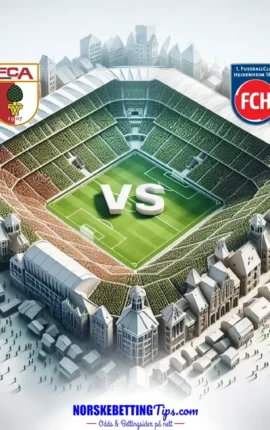 FC Augsburg mot 1. FC Heidenheim 15-02-2026 oddstips og analyse