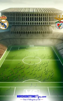 Real Madrid mot Benfica 2026-02-25 oddstips og analyse