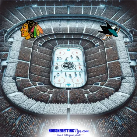 Chicago Blackhawks mot San Jose Sharks 03-02-2026 oddstips og analyse