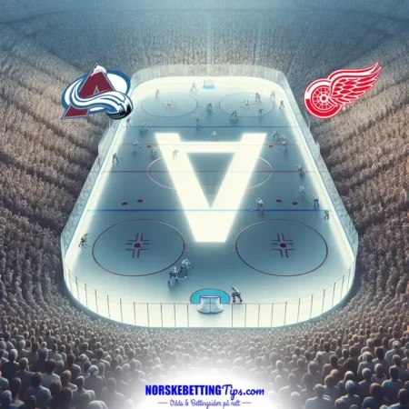 Colorado Avalanche mot Detroit Red Wings 03-02-2026 oddstips og analyse