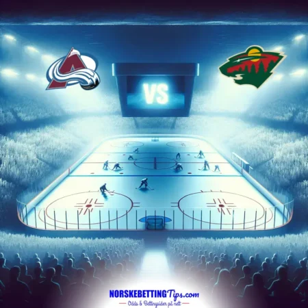 Colorado Avalanche mot Minnesota Wild 27-02-2026 oddstips og analyse