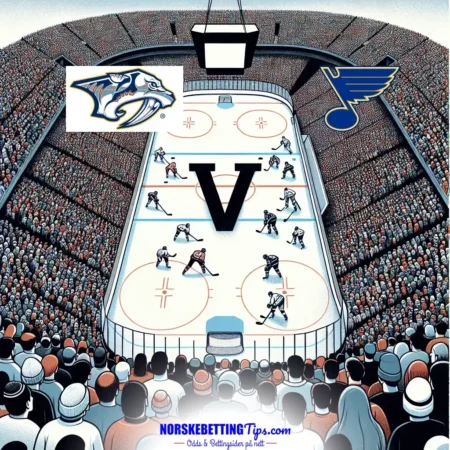Nashville Predators mot St. Louis Blues 03-02-2026 oddstips og analyse