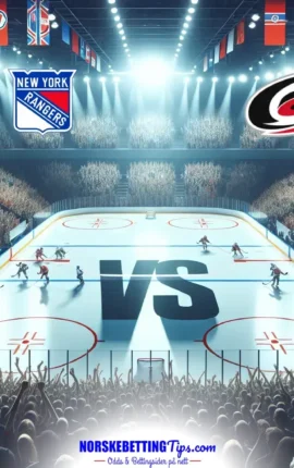 New York Rangers mot Carolina Hurricanes 06-02-2026 oddstips og analyse