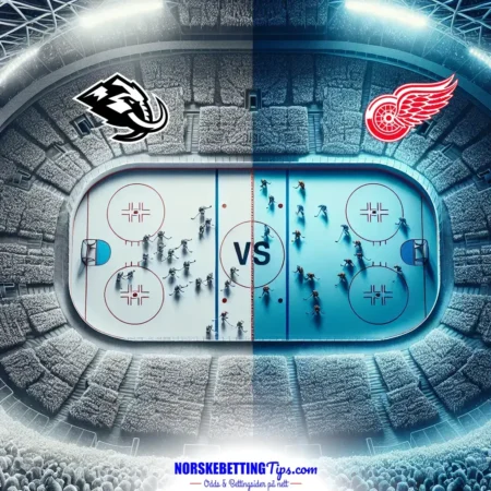 Utah Mammoth mot Detroit Red Wings 05-02-2026 oddstips og analyse