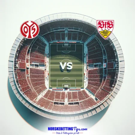 FSV Mainz 05 mot VfB Stuttgart 07-03-2026 oddstips og analyse