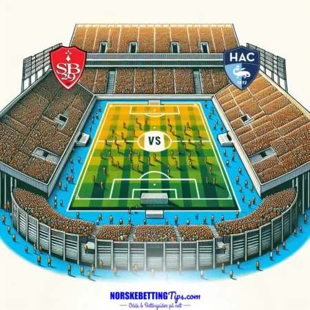 Stade Brestois 29 mot Le Havre 08-03-2026 oddstips og analyse