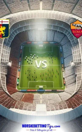 Genoa mot AS Roma 08-03-2026 oddstips og analyse
