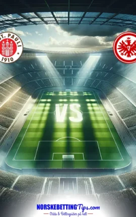 FC St. Pauli mot Eintracht Frankfurt 08-03-2026 oddstips og analyse