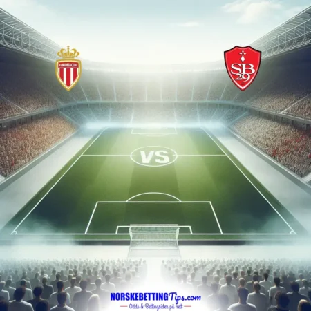 Monaco mot Stade Brestois 29 14-03-2026 oddstips og analyse