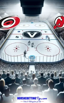 Carolina Hurricanes mot New Jersey Devils 28-03-2026 oddstips og analyse