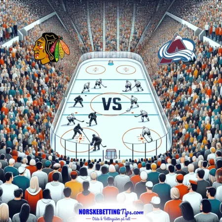 Chicago Blackhawks mot Colorado Avalanche 21-03-2026 oddstips og analyse