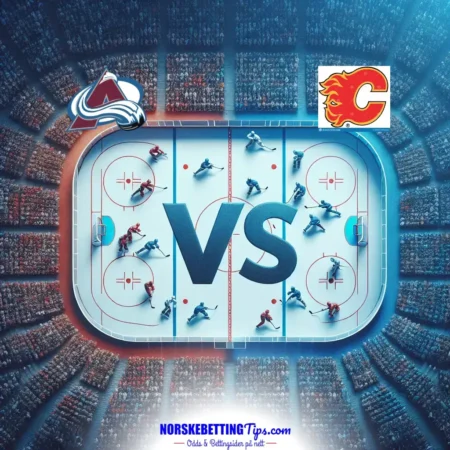 Colorado Avalanche mot Calgary Flames 31-03-2026 oddstips og analyse