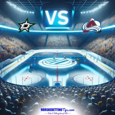 Dallas Stars mot Colorado Avalanche 07-03-2026 oddstips og analyse