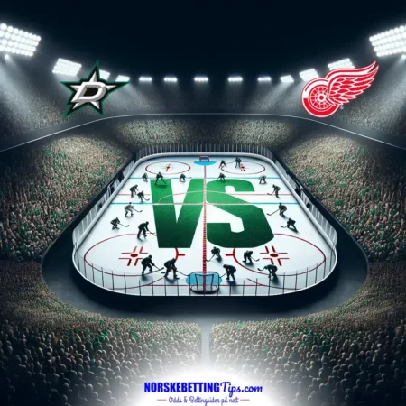Dallas Stars mot Detroit Red Wings 15-03-2026 oddstips og analyse
