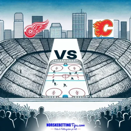 Detroit Red Wings mot Calgary Flames 17-03-2026 oddstips og analyse